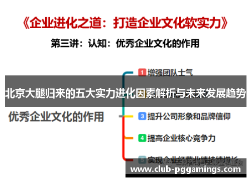 北京大腿归来的五大实力进化因素解析与未来发展趋势
